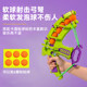 cat toy funny cat gun ບັນເທົາທຸກຄວາມສຸກ cat stick toy gun elastic ball plush ball launcher gun cat toy