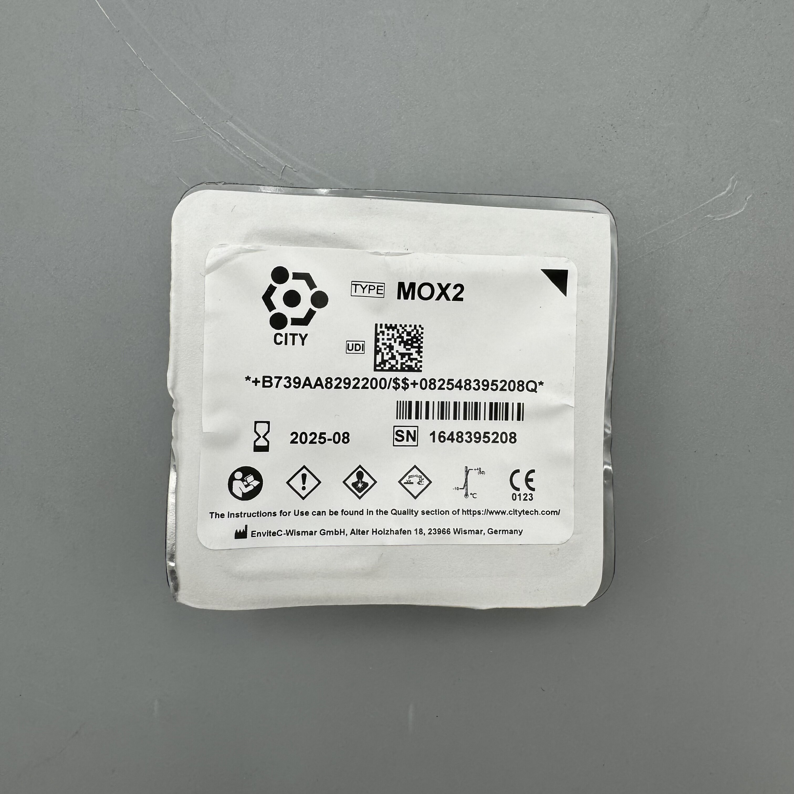 新日期氧传感器mox2迈瑞原装麻醉机呼吸机 氧气传感器MOX-2氧电池