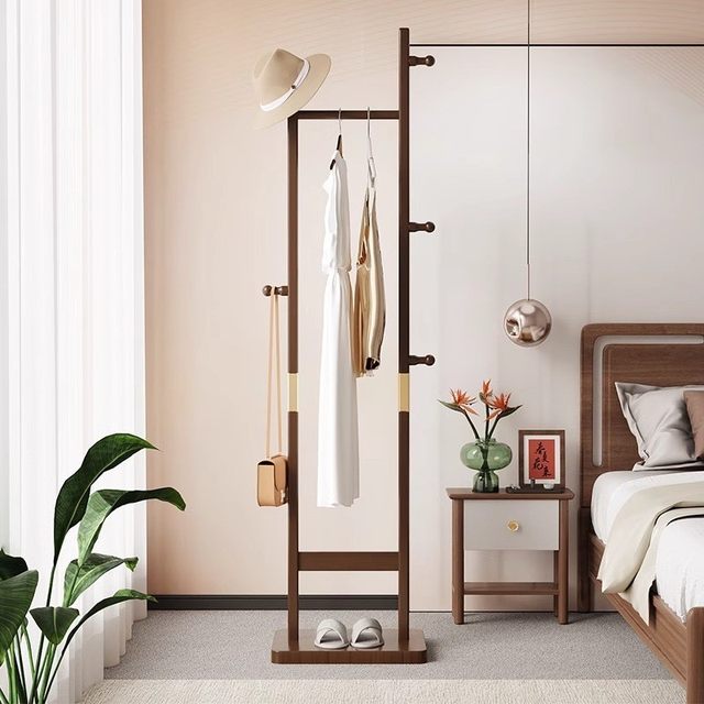 Simple floor-standing clothes and hat racks for home bedroom clothes racks room clothes rack storage rack wholesale