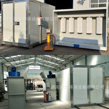 Customized gas-fired high-temperature paint room, industrial spray, small spray plastic equipment, oven plastic high-temperature curing room, high-temperature room