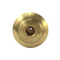 Pure copper cigarette holder without filter three-purpose pipe head copper head 18-30mm bucket pot middle joint mouthpiece pipe with u