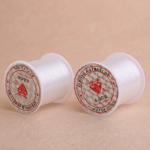 Японская импортная эластичная прозрачная плетеная пластиковая леска