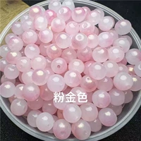 Розовое золото 8 мм прямой отверстие 300 линия выстрела