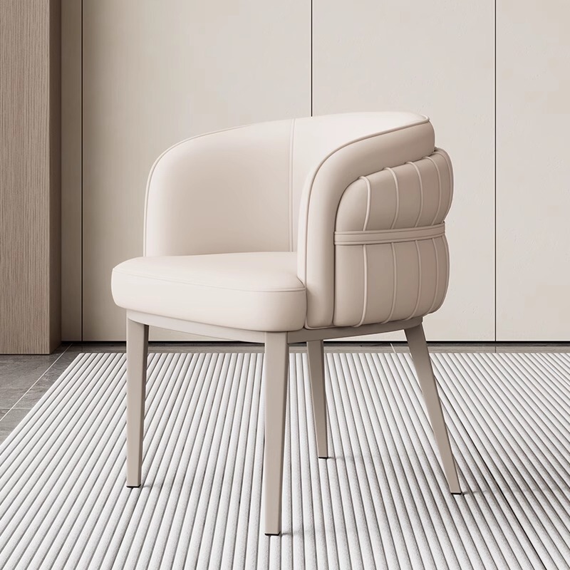 Simple and Popular Dining Chair, Light Luxury Home Use Cat Claw Leather Dining Chair, High-End Meeting Chair, Dressing Desk Chair, Tea Chair, Manicure Chair Simple and Popular Dining Chair, Light Luxury Home Use Cat Claw Leather Dining Chair, High-End Meeting Chair, Dressing Desk Chair, Tea Chair, Manicure Chair
