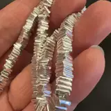 05 Четыре блок для волос с разбитым серебряным ожерельем Light Luxury Tempe