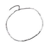 05 Четыре блок для волос с разбитым серебряным ожерельем Light Luxury Tempe