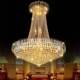 European-Style Golden Crystal Chandelier Duplex Staircase Crystal Chandelier Villa Living Room Crystal Lamp Restaurant Lighting Fixtures