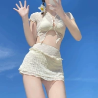 Бежевый комплект, 3 предмета