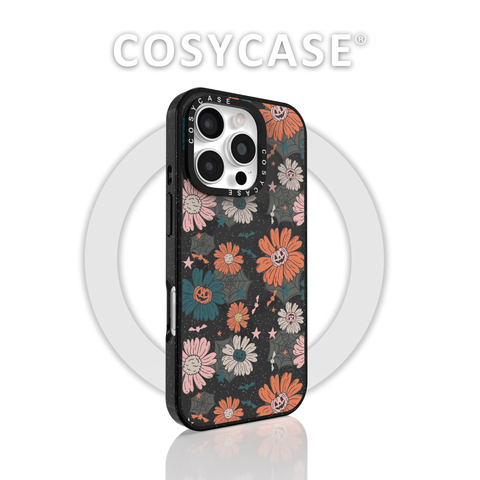 MagSafe Floral Halloween For Girls – Pro/Plus/Max/Air – 17, 16, 15, 14, 13 iPhone Case