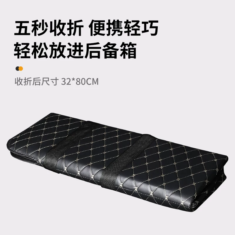 Foldable handheld children's inflatable mattress for traveling
