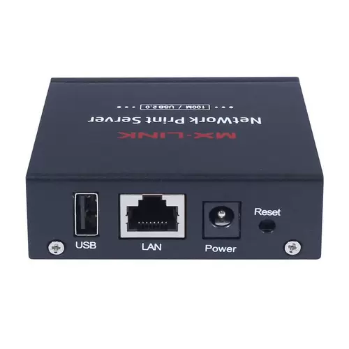 Распечатайте общий сервер LAN Cable USB -принтер в сеть внешнего общего перекрестного кросс -сети Duanyun Print