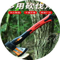 German quality wood-cutting long-handled multi-functional large mountain ax extended firewood-cutting tree ax shock-proof logging ax