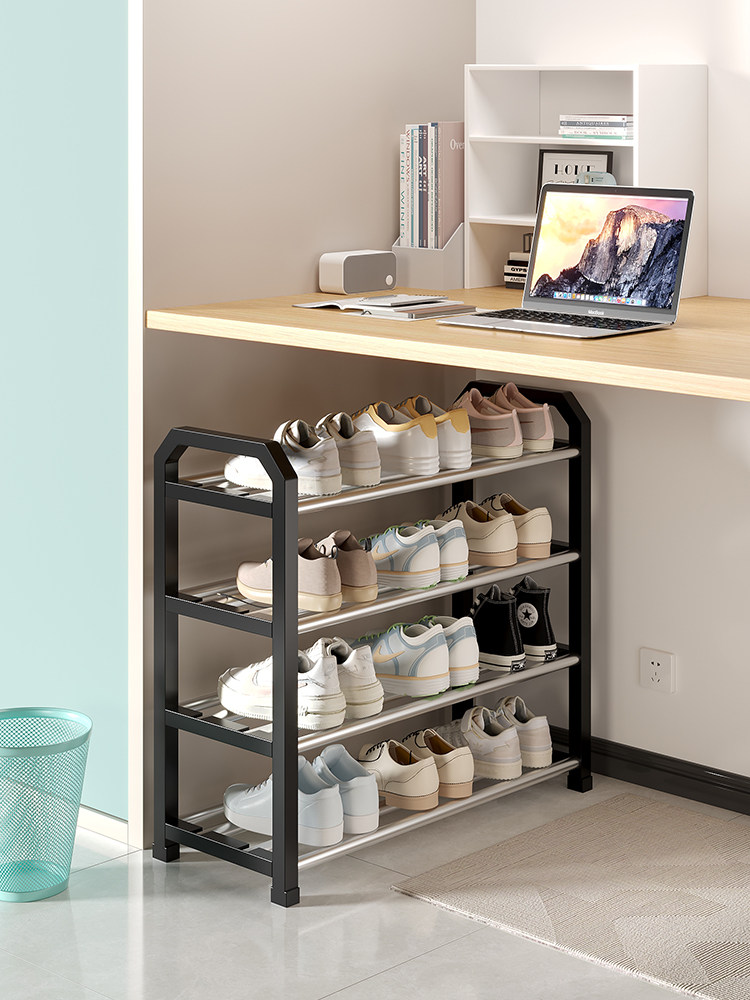Indoor good-looking multiple layers anti-dust shoe cabinet simple shoe rack for home putting small doorway to house Divine Instrumental Dorm College Student-Taobao