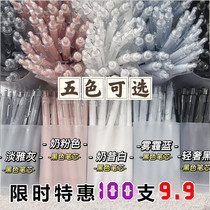 Morandi color quick-drying brush ink pen gel pen press small white pen ST pen tip ballpoint pen signature black pen