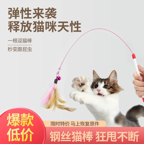 Игрушка, колокольчик, автоматическая стальная проволка, избавление от скуки, домашний питомец