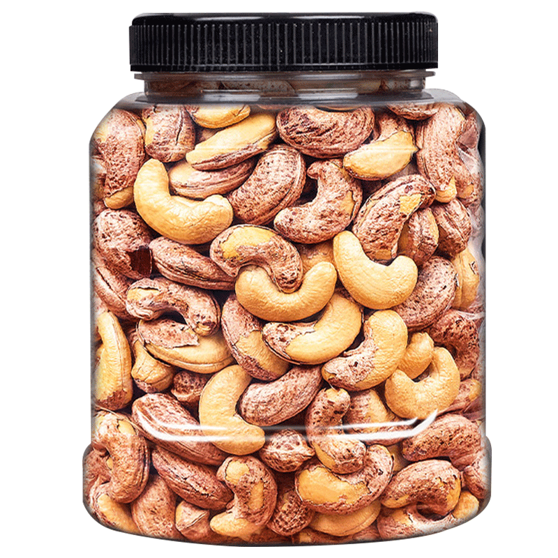 New goods with leather cashew nuts Canned Raw Taste Salted Purple Leather Cashew Nuts Bulk Weighing Vietnamese dried fruit nut snacks-Taobao
