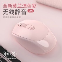 Bluetooth Wireless Mouse Mute for Girls and Girls Cute Charging Money Game Office Home Desktop Notebook Generic