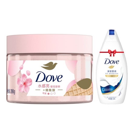 DOVE多芬冰淇淋身体磨砂膏石