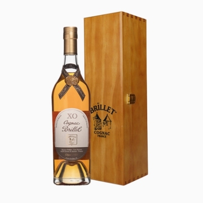 【自营】MaisonBrillet百酩法国原装进口X.O干邑白兰地700ml/瓶