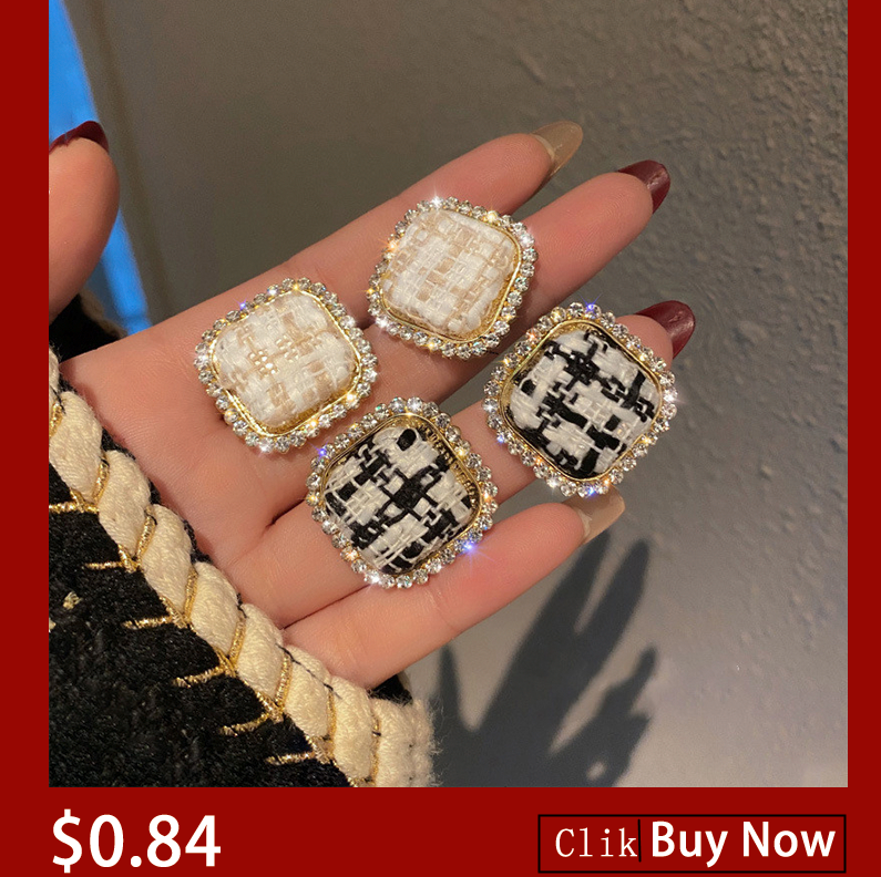 Серьги 2023 new crystal flower drop earrings for women fashion jewe 3099