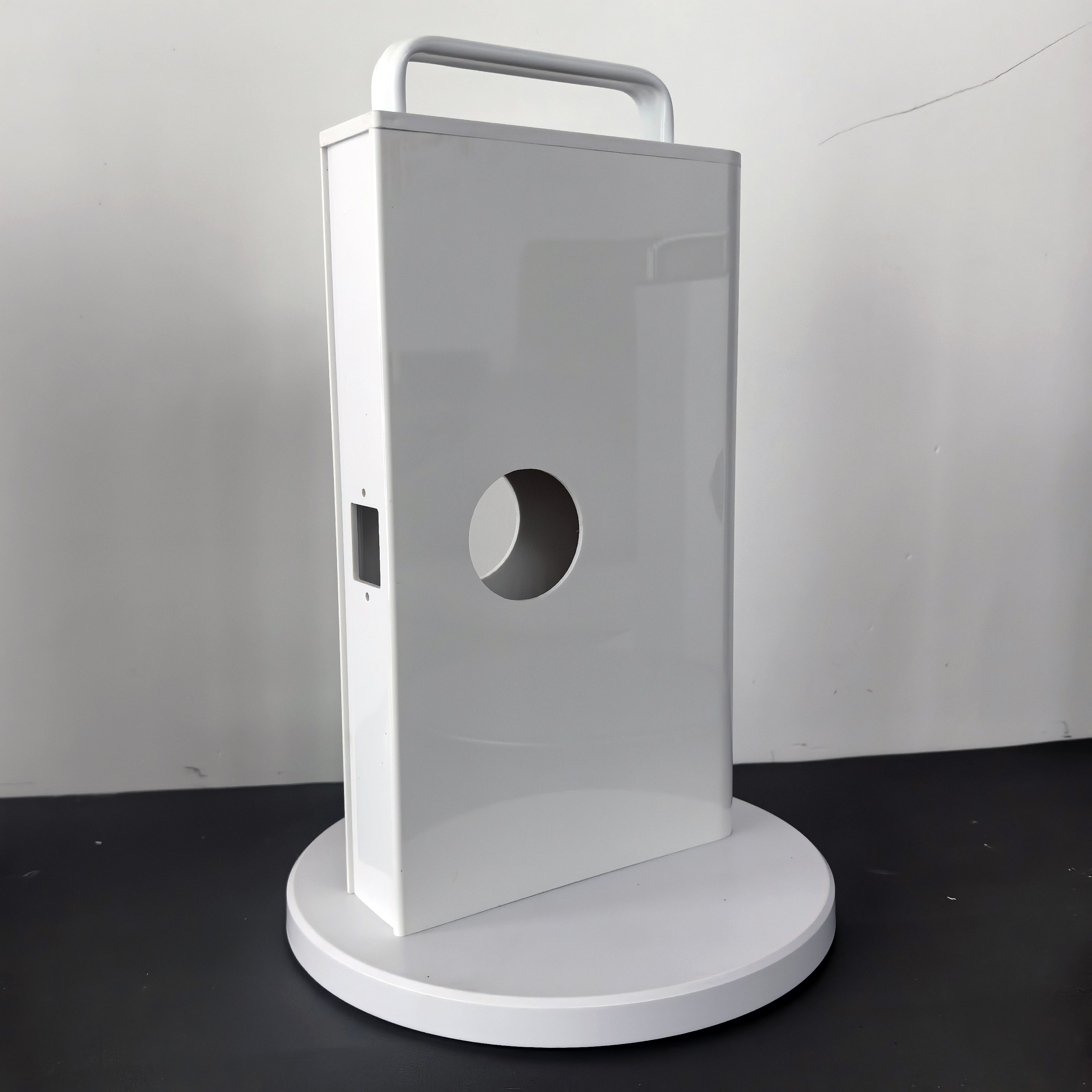 Ball Lock Display Stand, Deadbolt Lock, Handle Lock, Smart Lock, Fingerprint Lock, Door Opening Lock Stand, Rotatable Aluminum Alloy Universal Model