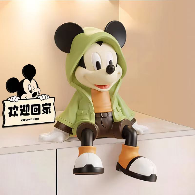Windbreaker Mickey sitting decoration living room TV cabinet