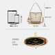 Official Website Small C&K official store Bucket Bag Women's 2026 New Crossbody Bag High-End Handbag Genuine Leather Women's Bag