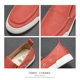 ເກີບຜູ້ຊາຍ 2023 Spring New Canvas Shoes Men's Slip-On Lazy Casual Shoes Korean Style Breathable Sneakers Loafers Men's