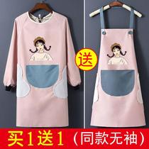 Xueziyan pet beautician work clothes non-stick fur and water-repellent shop cat petting apron long-sleeved winter anti-stick fur
