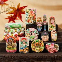 (Jialan Zang Decoration) Mammoth Ice Jelly Painted Intangible Cultural Heritage National Artwork Master Hou Xiaoteng’s Collection of Works