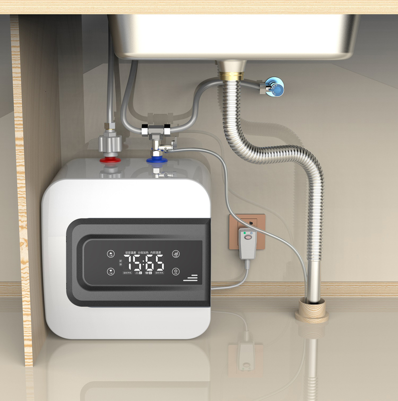 Aothmizs Smith Small Kitchen Water Heater Storage Type Small Kitchen Electric Water Heater Household Hot Water Heater under Counter 8L Aothmizs Smith Small Kitchen Water Heater Storage Type Small Kitchen Electric Water Heater Household Hot Water Heater under Counter 8L