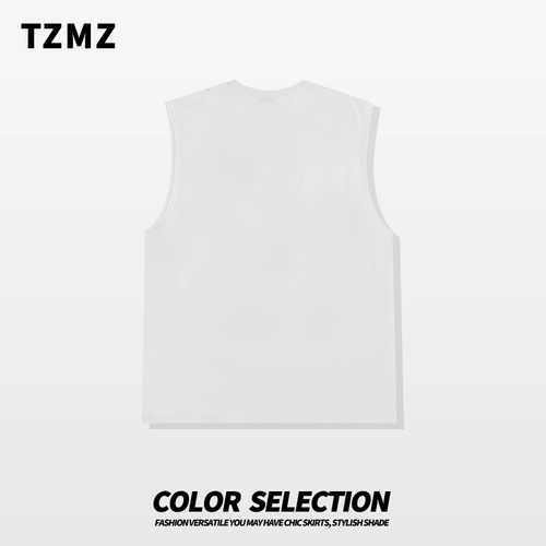 Летний жилет без рукавов для отдыха в стиле хип-хоп, спортивная хлопковая футболка, в американском стиле