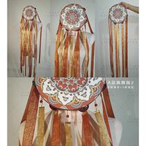 Kindergarten dance drum streamer Dunhuang childrens tambourine drum Dunhuang tambourine dance flying tambourine props Tang and Song drums