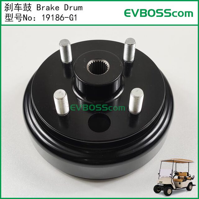 19186-g1 Brake Drum/24 Teeth Ezgo Golfcart Golf Cart Brake Drum
