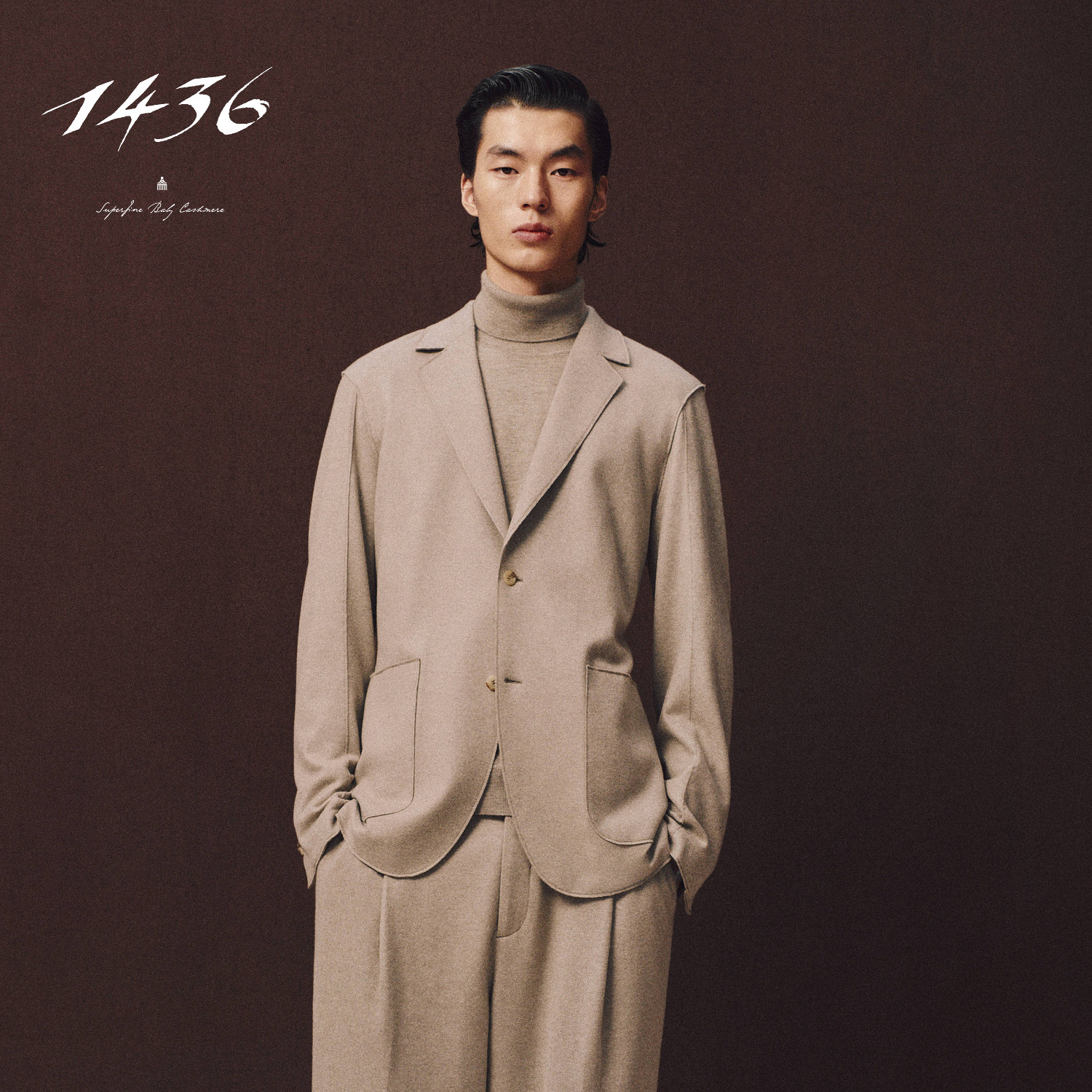 1436 Autumn And Winter Cashmere Suit Business Casual Essential 1436-autumn-and-winter-cashmere-suit-business-casual-essential