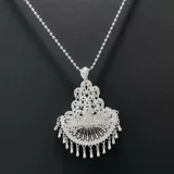 Этнический ретро чокер, ожерелье с кисточками, китайская шпилька, аксессуары, этнический стиль, павлин, для выступлений