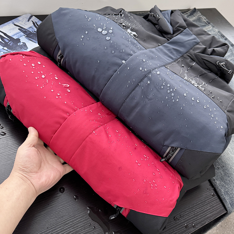 Extreme Cold All Day Long! Autumn and Winter Men's Outdoor Windproof, Waterproof, Heat-Retaining, Warm, Color-Blocked down Jacket 50527