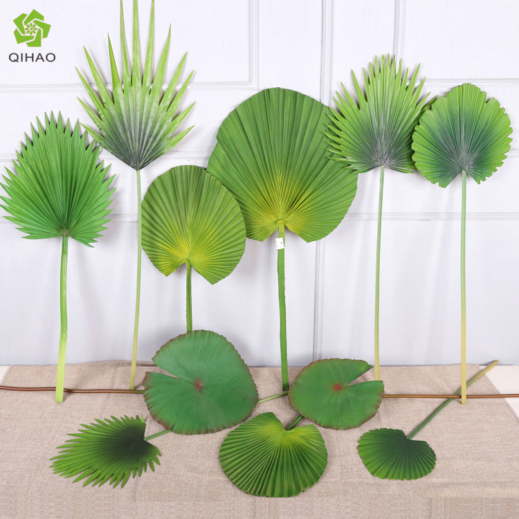 Simulated Leaves, Palm Leaves, Interior Decoration Plants, Leaves, Green Plants, Palm Leaves, Cattail Leaves, Banana Fans Simulated Leaves, Palm Leaves, Interior Decoration Plants, Leaves, Green Plants, Palm Leaves, Cattail Leaves, Banana Fans