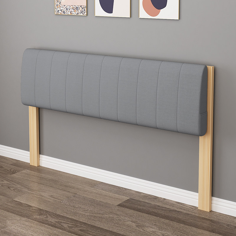 Headboard backrest single Buy solid wood bed Easy double man bed Single selling tatami Single beds Japanese bed headboard Soft bag