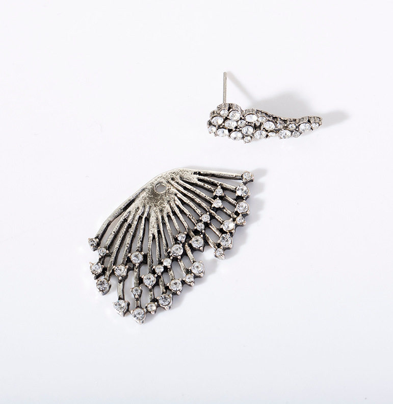 Серьги 2023 new crystal flower drop earrings for women fashion jewe 3099