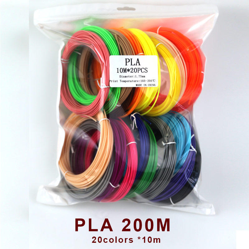 Buy Wholesale China 3d Pen Filament 1.75mm 20/30colors Brilliant