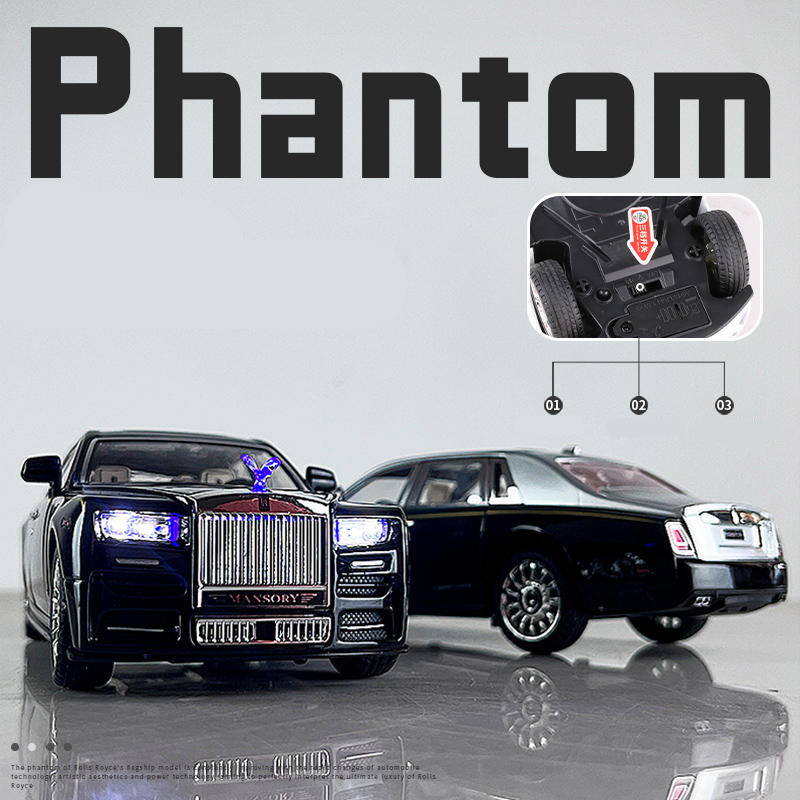 Игрушка 1:22 rolls royce phantom alloy car model diecast & toy vehic 400