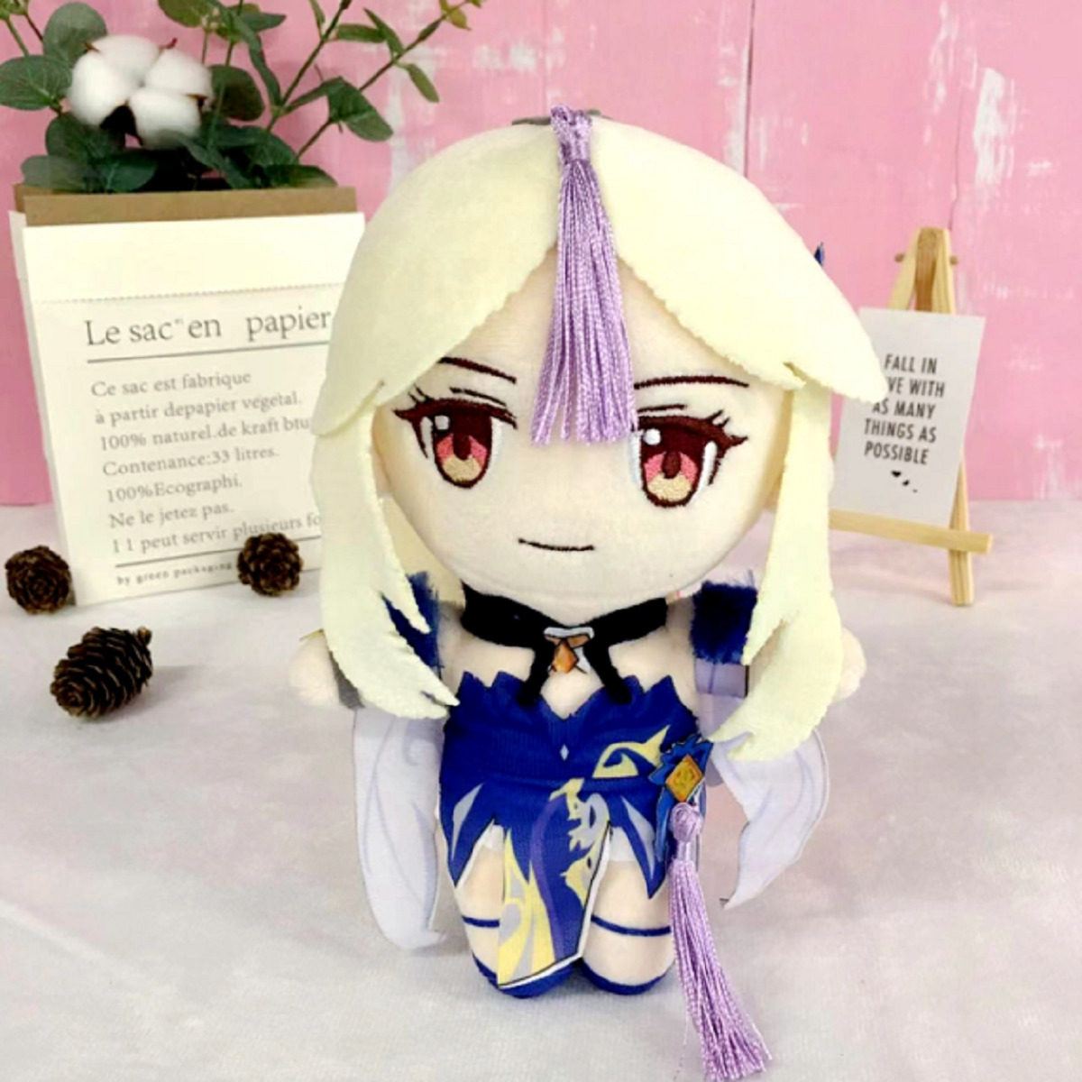 Игрушка genshin impact plush toys kaveh venti kazuha albedo tighnari 21st scooter