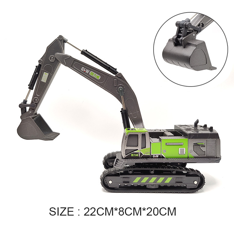Игрушка toys for boys alloy tractor kids excavator bulldozer miniatu 400