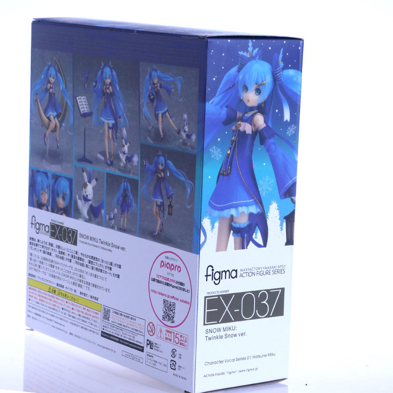 Игрушка hatsune miku figma ex-037 twinkle snow ver. miku sitting on OTHER