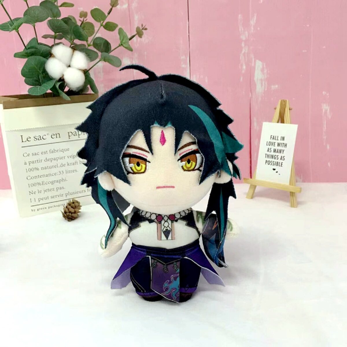 Игрушка genshin impact plush toys kaveh venti kazuha albedo tighnari 21st scooter