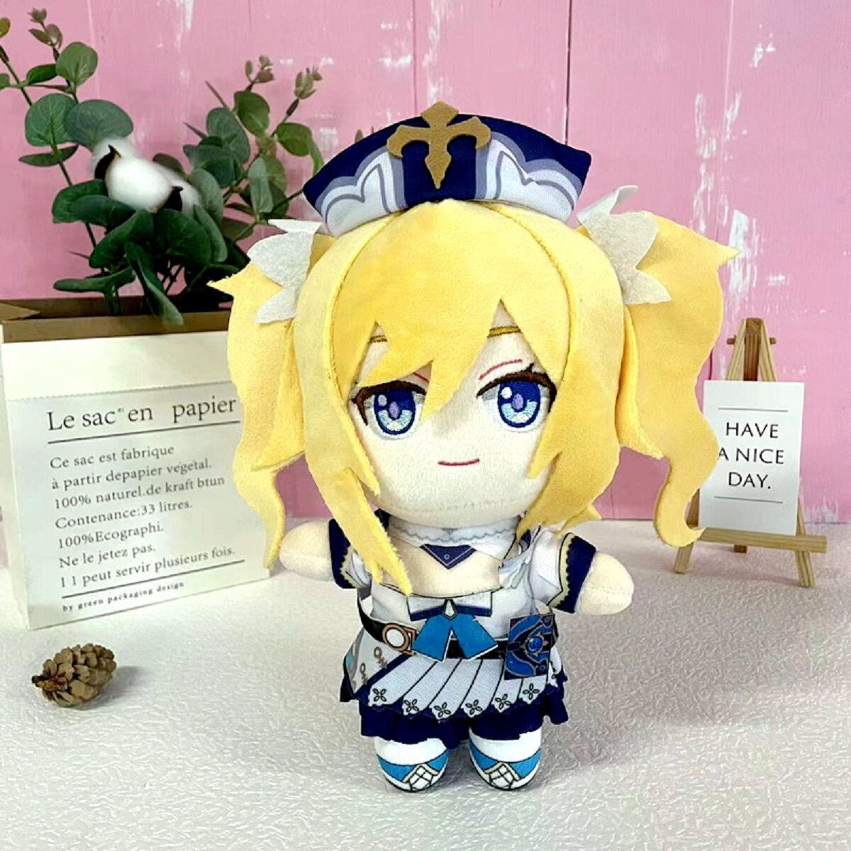 Игрушка genshin impact plush toys kaveh venti kazuha albedo tighnari 21st scooter