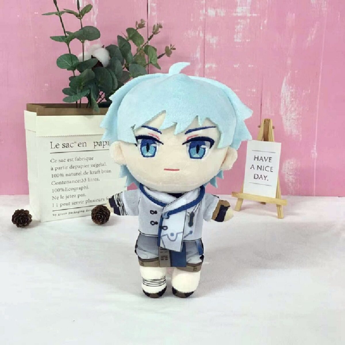 Игрушка genshin impact plush toys kaveh venti kazuha albedo tighnari 21st scooter