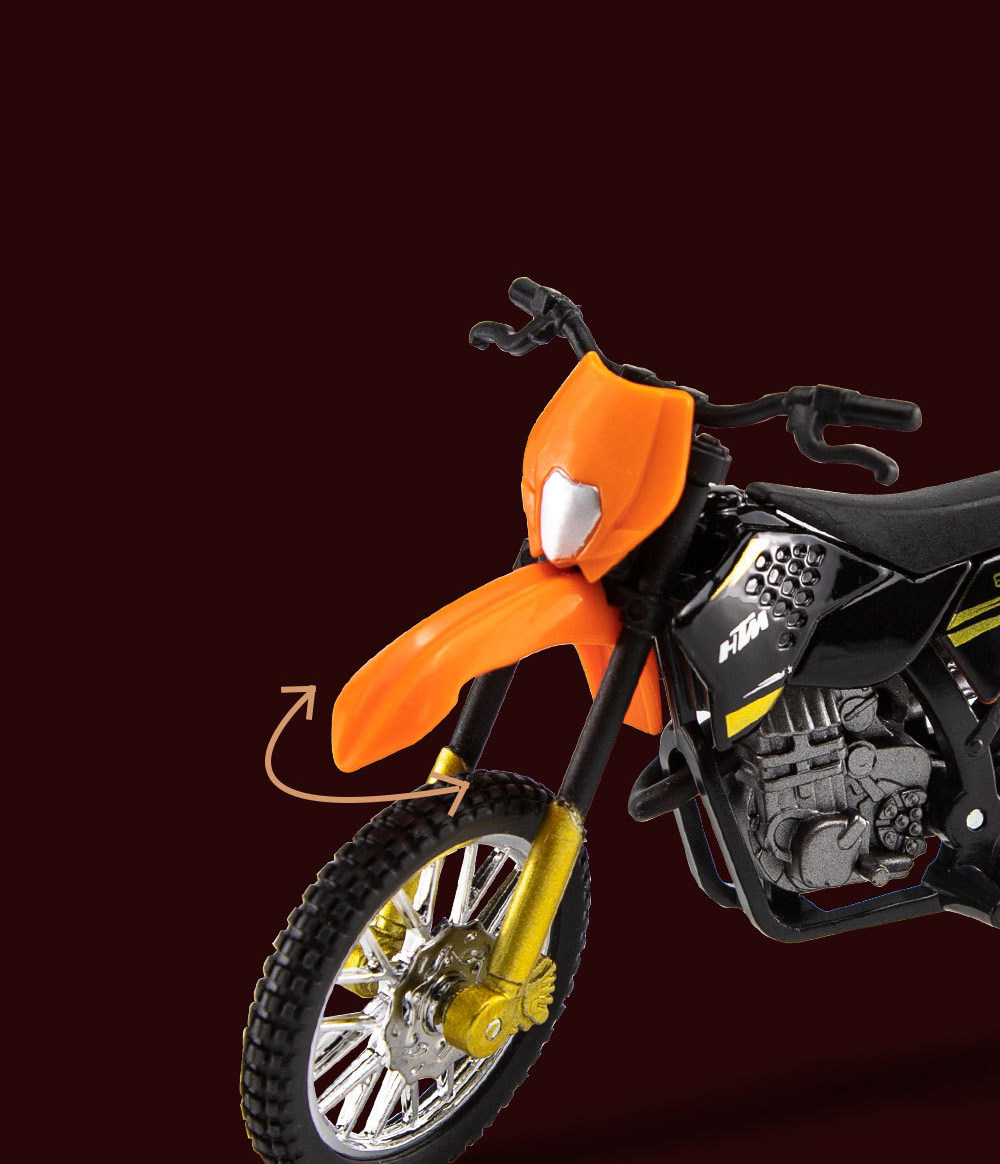 Игрушка 8比例ktm450sx-f合金滑板车运动自行车小雕像diecas 400