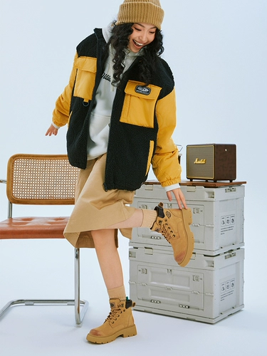 Dickies Martens, трендовые нескользящие универсальные короткие сапоги в английском стиле, мягкая подошва